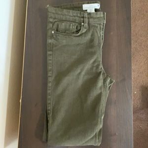 L.O.G.G dark green pants size 6